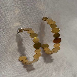 Gold Hoop Earrings
